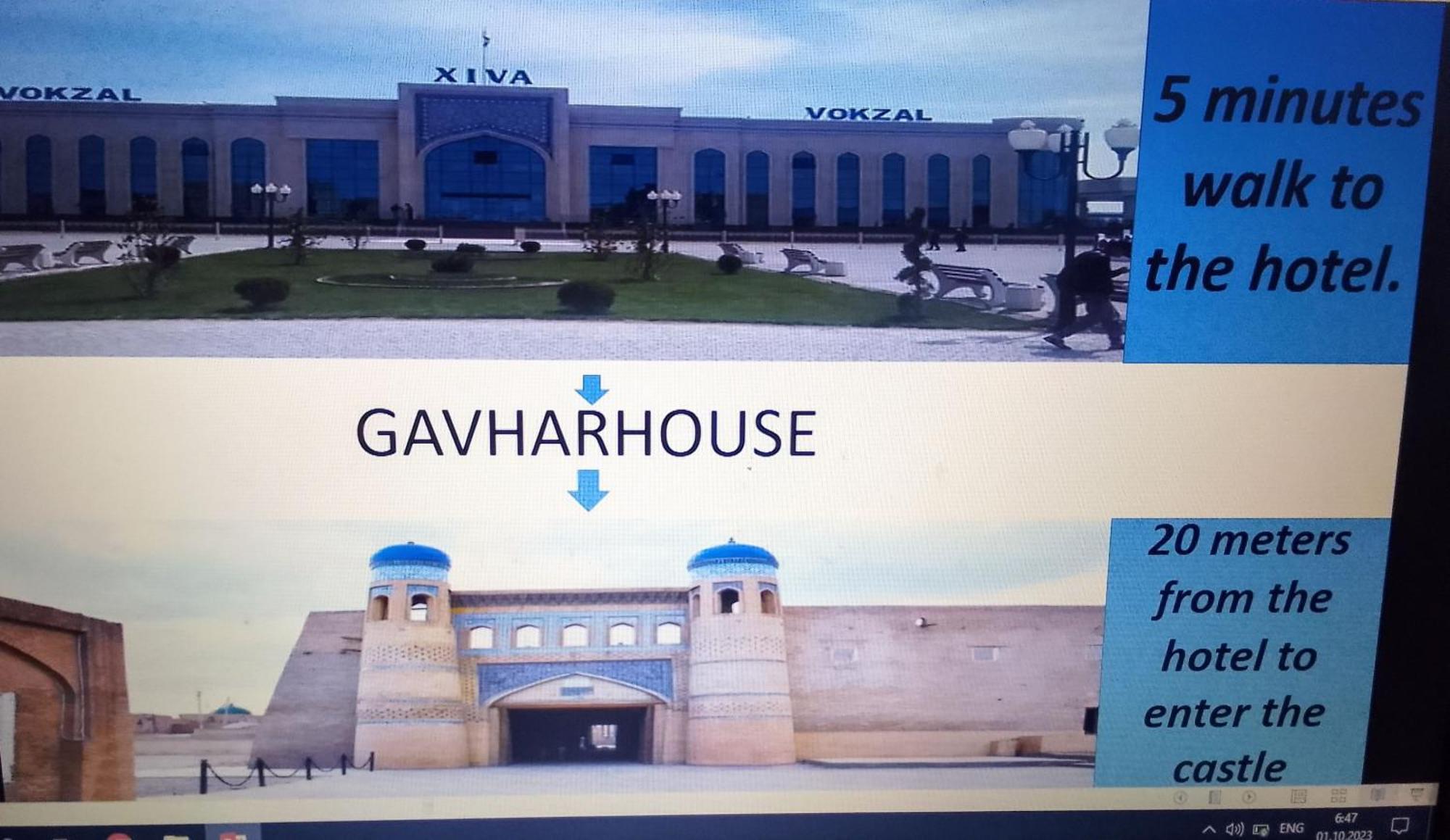 Gavhar House Hotel Khiva Exterior photo